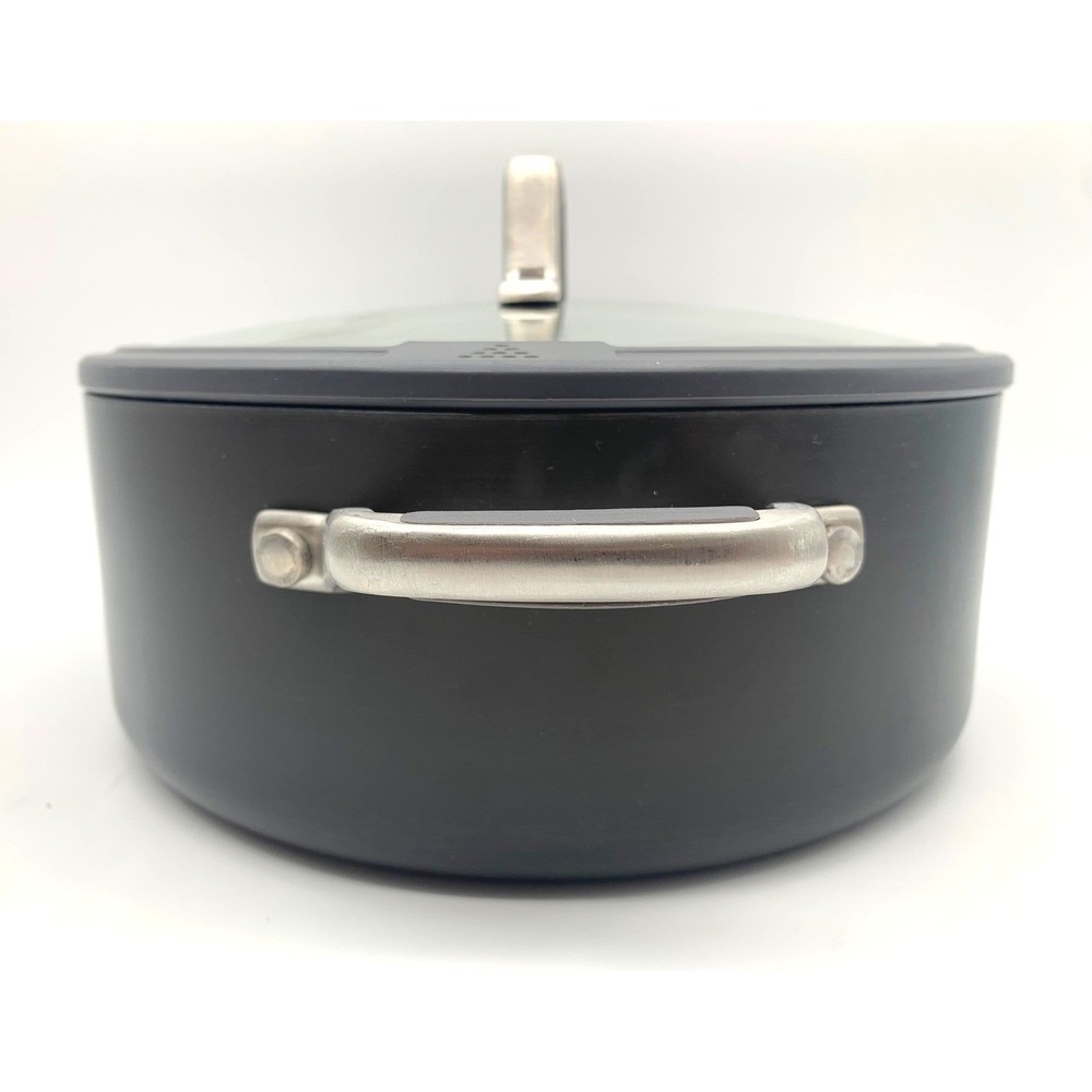 Calphalon Hard Anodized Dutch Oven 5 Qt 8785 with Glass Straining Lid Nonstick - Picture 5 of 11